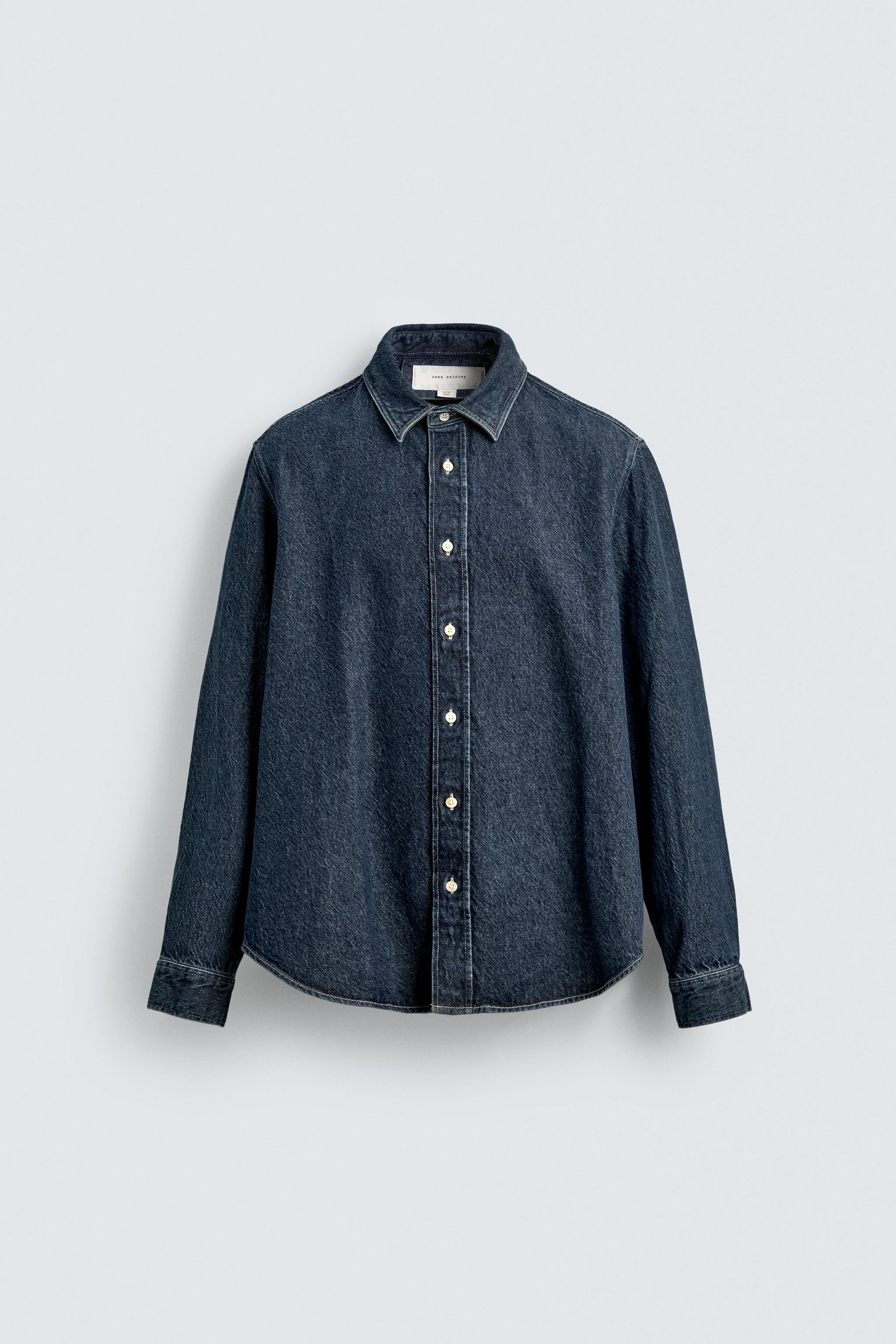 RELAXED FIT DENIM SHIRT
